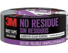 3m No Residue Silver Duct Tape 1.88 In X 20 Yds