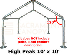 Fittings Only 1 High Peak Canopy Fittings Kits Rvboat Carport Greenhouse
