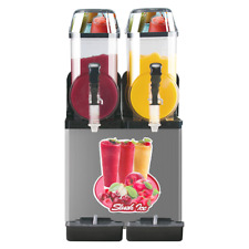 2x12l Granita Machine Frozen Drinks Ice Cream Sorbet Slushie Puppy Slush Maker