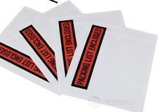 Packing List Envelopes Invoice Enclosed Slip Pouch Self Adhesive Shipping Labels