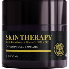 Global Healing Skin Therapy Organic Ozonated Olive Oil For Dry Skin - 1.5 Fl Oz