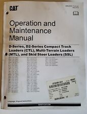 Caterpillar Cat D-series And D2-series Compact Track Loaders Operation Manual