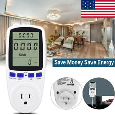 Plug-in Electricity Power Consumption Meter Energy Monitor Watt Kwh Analyzer Us