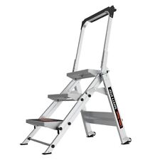 Little Giant 10310ba - 3 Step Safety Step - Aluminum Step Ladder - 300 Lb. Cap.