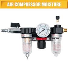 14 Air Compressor Oil Water Filter Regulator Separator Gauge Wmount Fitting