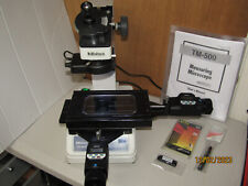Mitutoyo Tm-500 Toolmakers Microscope 176-811a2 Digital Mics 164-162 2 Pcs.