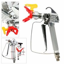 Airless Paint Spray Gun With Tip And Tip Guard High Pressure 3600 Psi 517 Tip