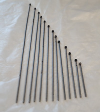 Scherr Tumico Micrometer Depth Gage Gauge Rod Set 3.2mm 18 15 14 13 12 10 9 3