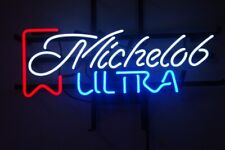 Neon Light Sign Lamp For Michelob Ultra Beer 17x14 Bar Open Wall Decor Night
