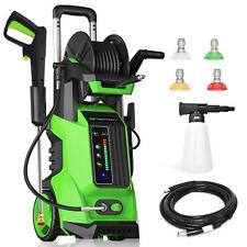 3500psi Electric High Pressure Washer With Touch Screen Adjustment Pressure New