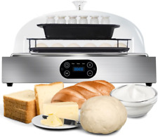 Electric Bread Dough Proofer Machine With Humidity Temperature Control Silver