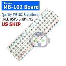 Mb-102 830 Point Prototype Pcb Solderless Breadboard Protoboard Us