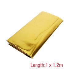 Reflective Gold 1 X 1.2m Self Adhesive Heat Shield High Temperature Wrap Tape