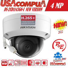 Hikvision 4mp Poe Ip Network Camera Ds-2cd1143g0-i 2.8mm Dome H265