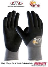 Pip 34-845 Maxiflex 34 Coat Dotted Palms Nitrile Grip Micro Foam Work Gloves