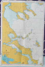 Admiralty 1085 Aegean Sea Greece Steno Kafirea To Thessaloniki Map Chart Genius