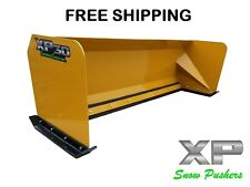 8 Snow Pusher Box Skid Steer Snow Plow Kubota Bobcat Case Free Shipping Xp30