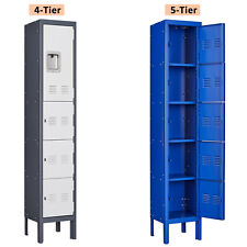 Metal Locker 12 Wide Employees Storage Cabinet For Office School Gym Home Hotel