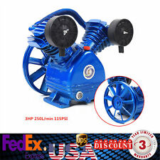 3 Hp Replacement Air Compressor Pump Single Stage V-style Twin Cylinder 2 Piston