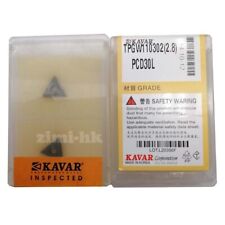 Kavar Tpgw110302 Pcd30 Tpgt110302 Polycrystalline Diamond Insert For Aluminum