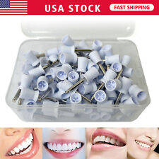 100pc Dental Prophy Polishing Cup Cups For Contra Angle Handpiece Latch Ce