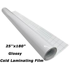 25x180 Glossy Cold Laminating Film Cold Roll Laminating Film Laminator