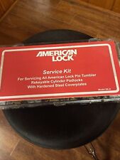 American Lock Padlock Service Pin Kit Re-keying Locksmith Pinning Tool Ask8