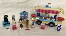 Lego Friends 41129 Amusement Park Hot Dog Van 100 Complete W Manual Minifigs