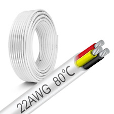 22 Gauge Electrical Wire 3 Conductor 50ft 22 Awg Stranded Low Voltage Led Cable