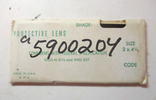 M.p.c Usa 4-14 X 2 Inch Protective Welding Glass Lens Welder 5900204 Vintage