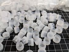 1000 Lot Plastic Test Tube Caps Plugs Fisherbrand Lab Glass 12mm 13mm Culture