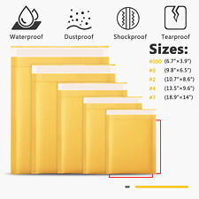 Any Size Kraft Bubble Mailers Shipping Mailing Padded Bags Envelopes Self-seal
