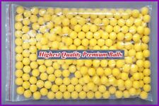 300 Ultra Premium .68 Cal Yellow Reusable Paintless Practice Paintballs Reballs
