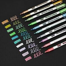 Paint Pen Gold Silver Metallic Permanent Acrylic Markers Set For Fabric Glass