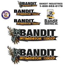 Brush Bandit Wood Chipper Model 1590xp Decal Kit - 1590xp Decals Stickers Kit
