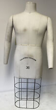 Dress Form Mannequin Model Female Collapsible Shoulders Sz. 36 Used. No Stand.