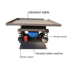 Table Concrete Vibration Compactor 220v Powered Vibrating Concrete Table Shaker