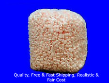 Packing Peanuts 3.5 Cu Ft - 1 Bag Pink Anti Static Popcorn Free Shipping Usa