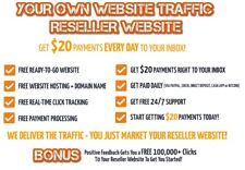 Website Webpage Traffic Business - Make 20 Commissions - Free Hostingdomain