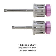 Implant Ratchet Drivers Hand T6 For Straumann Screwdrivers Long Short