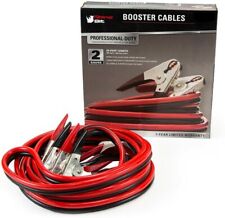Heavy Duty 2 Gauge Jumper Cablesbooster Cables - Long 20 Foot Length