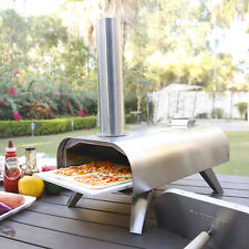 Big Horn Outdoors Pellet Grill Wood Bbq Smoker Portable Pizza Oven Food Grade Ss