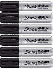 Sharpie Magnum Permanent Marker Black 6 Pack