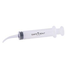 Monoject Type Dental Irrigation Curved Tip Syringe - 12 Cc Box Of 50