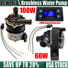 60w 100w Dc12v Brushless Electric Circulation Water Pump W Pwm Signal Generator