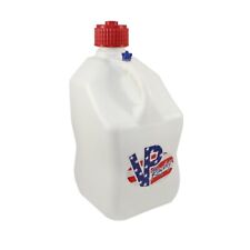 Vp Racing White Patriotic Square 5 Gallon Race Gas Alcohol Diesel Can Fuel Jug