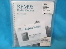 Sealed Pacific Crest Rfm96 Radio Modem Users Guide 7 Software On 3 12 Floppy