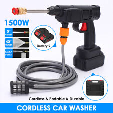 Cordless High Pressure Washer Spray Water Gun Car Washing Cleaning Machine Kit