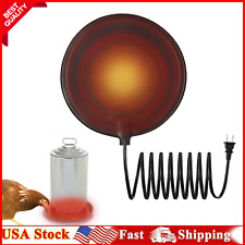 Heated Chicken Waterer Poultry Drinker Heater Base Silicone Heated Pad New