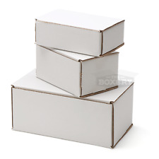 White Corrugated Mailers - The Boxery